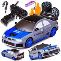 Samochód ZDALNIE STEROWANY DRIFT Auto na PILOTA RC 4x4 Pachołki Światła LED