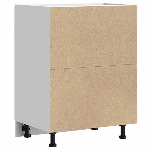 Szafka dolna pod zlew „Lucca” Szara Sonoma Drewno klejone na Arena.pl