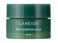 Laneige Cica Sleeping Mask Maseczka na noc, silne regeneruje nawilża 10ml