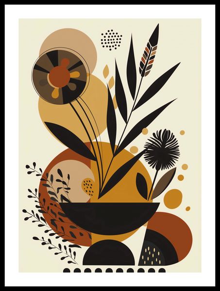Plakat 39,5x55cm Ogrody Geometryczne zdjęcie 3