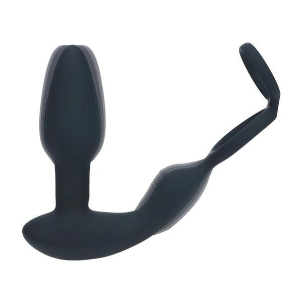 Dual Vibrating Remote Rotating Beads Silicone Prostate Stimulator zdjęcie 6