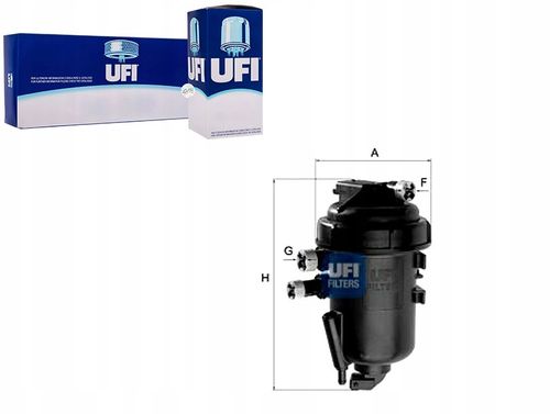 FILTR PALIWA DIESEL KPL. OE UFI na Arena.pl
