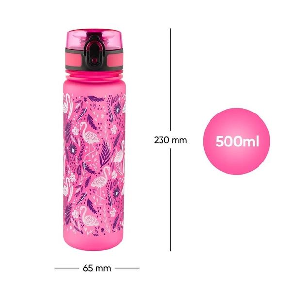 Tritanowa butelka do picia Flamingo, 500 ml zdjęcie 2