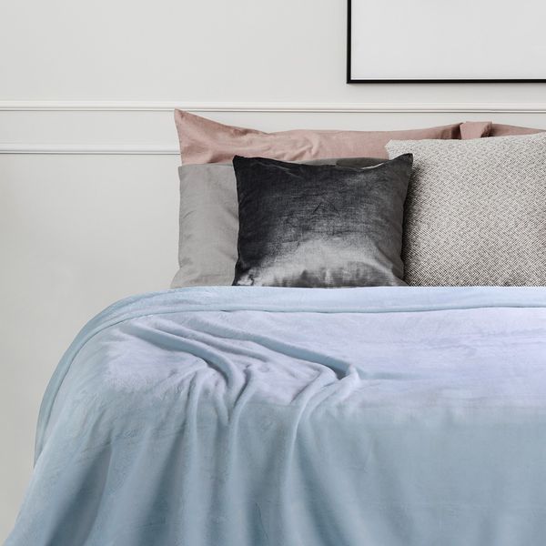 Koc DecoKing FLUFF BABYBLUE 170X210 zdjęcie 1