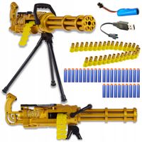 Wyrzutnia piankowych strzałek auto/manual z dwójnogiem akumulatorem zestaw
