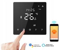 TERMOSTAT OGRZEWANIA PODŁOGOWEGO ELEKTRYCZNEGO LUB MATY GRZEWCZE WIFI TUYA