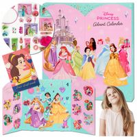 DISNEY KALENDARZ ADWENTOWY Z KOSMETYKAMI KSIĘŻNICZKI DLA NIEJ + MASECZKA