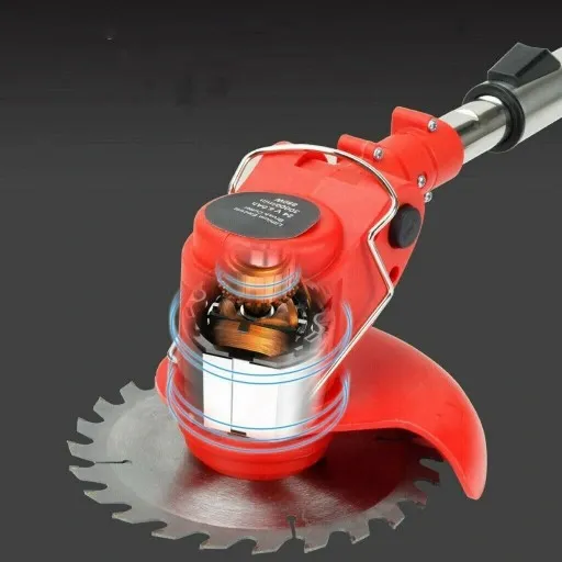 TELESKOPOWA ELEKTRYCZNA BEZPRZEWODOWA PODKASZARKA 650 W MOCNA+2*3000mAh AKU zdjęcie 13