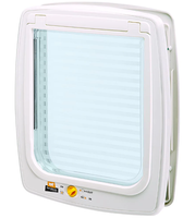 FERPLAST SWING 15 drzwi wahadłowe klapka przejście psa dużego kota białe