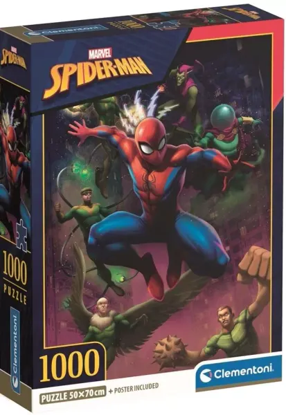 Puzzle 1000 elementów. Spiderman zdjęcie 1