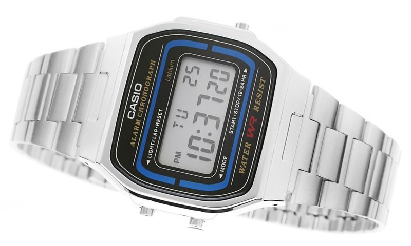 zegarek casio a164wa-1ves unisex zdjęcie 4