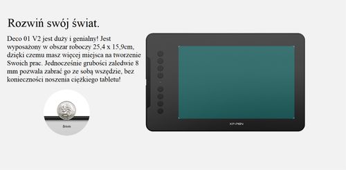 Tablet graficzny XP-Pen Deco 01 V2 na Arena.pl