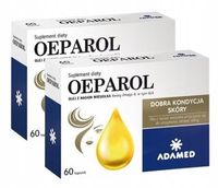 OEPAROL olej z nasion wiesiołka Włosy Skóra Paznokcie OMEGA 60 kaps.