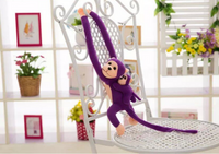 ND24_16829 Maskotka Pluszowa Malpka z Dzieckiem F