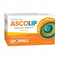 ASCOLIP liposomalna witamina C 1000 mg o smaku cyt