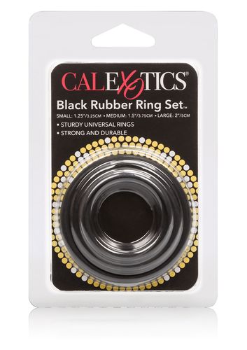 rubber ring   3 piece set black na Arena.pl