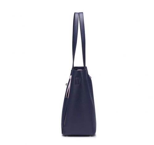 NUCELLE Stylowy granatowy shopper na Arena.pl