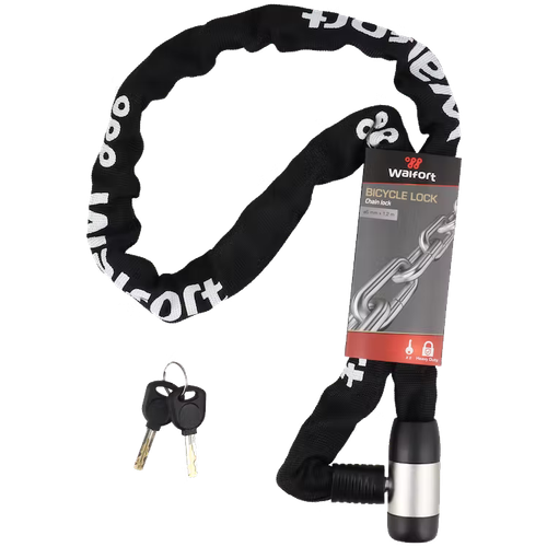 Zapięcie do roweru łańcuch kłódka Walfort 6 mm na Arena.pl
