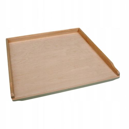 STOLNICA DREWNIANA DUŻA SOLIDNA BUKOWA 70x50 cm na Arena.pl