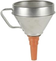 Lejek metalowy z blachy białej z sitkiem uchwyt 02344 Ø 200mm 3,2l PRESSOL