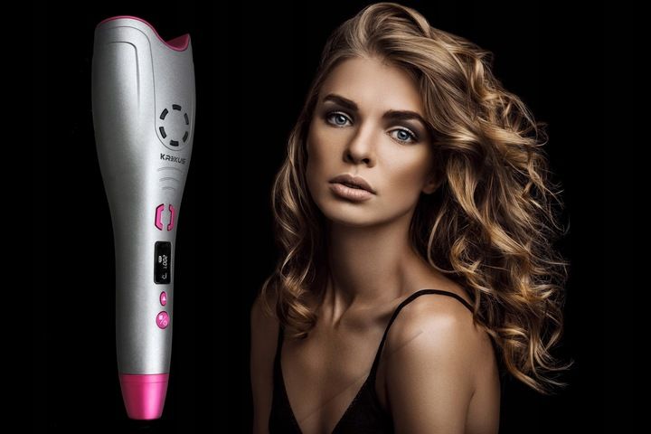 Lokówka Do Włosów Automatyczna Ceramiczna Curl LCD zdjęcie 2