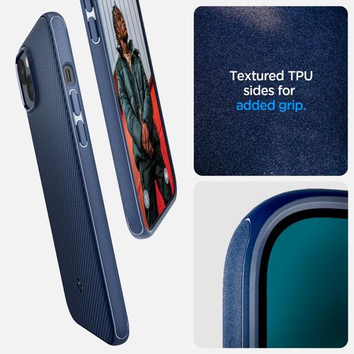spigen mag armor iphone 14 plus / 15 plus navy blue na Arena.pl