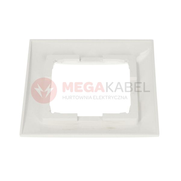 Simon54 Ramka na 1-moduł DR1/11 biały zdjęcie 2