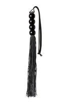 gp silicone flogger whip black