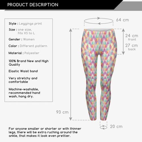 LEGGINSY  TRIANGLES PINK na Arena.pl