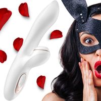 Wibrator damski dla par króliczek bezdotykowy masażer łechtaczki G-SPOT