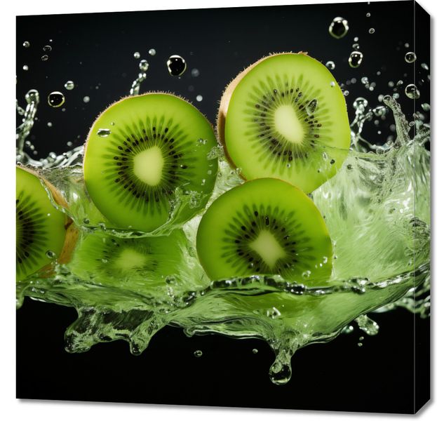 Obraz 70x70cm Energia Kiwi zdjęcie 1