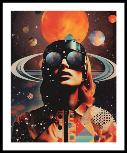 Plakat 40x50cm Kosmiczne Wizje na Arena.pl