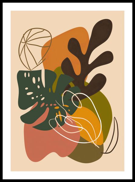 Plakat 42x59,4cm Leśna Kompozycja zdjęcie 3