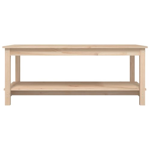 Stolik kawowy, 110x55x45 cm, lite drewno sosnowe na Arena.pl