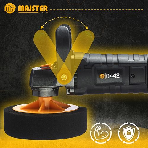 POLERKA Samochodowa Szlifierka 2600W z REGULACJĄ Obrotów + 4x GĄBKA MP0442 na Arena.pl