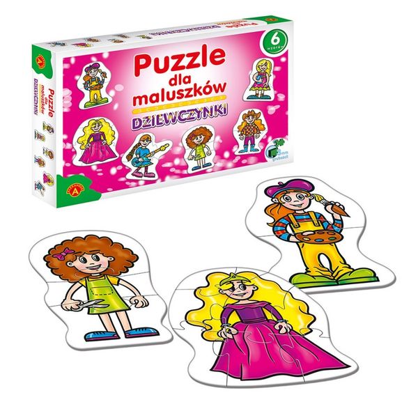 ALEXANDER Puzzle dla maluszków - dziewczynki zdjęcie 1