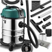 BEZWORKOWY ODKURZACZ PRZEMYSŁOWY MOCNY 3300W Z OTRZĄSACZEM PYŁU GIPSU