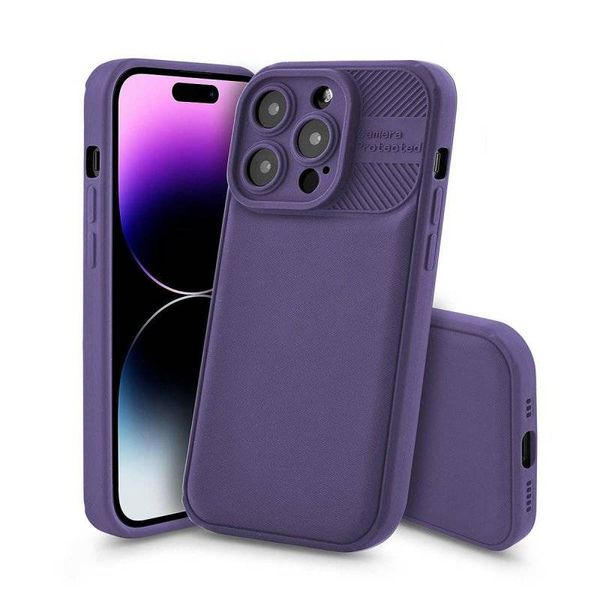 Etui Iphone 14 Protector Case Fioletowe zdjęcie 4