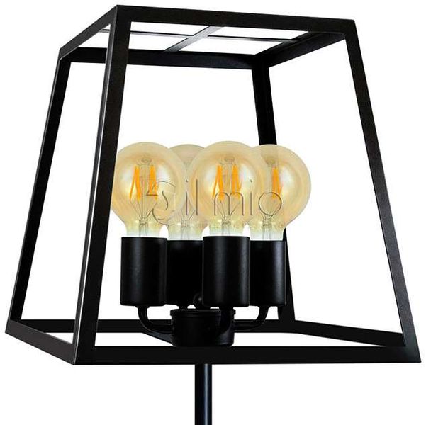 LAMPA stojąca FINLAND 308696 Polux podłogowa OPRAWA metalowa czarna zdjęcie 4