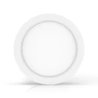 Panel okrągły natynkowy LED 18W 2100lm neutralny do biura
