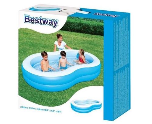 Basen dmuchany 262x157x46 B54117 13217 na Arena.pl