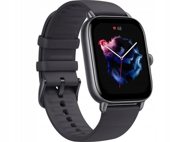 Czarny Smartwatch AMAZFIT GTS 3 zdjęcie 11
