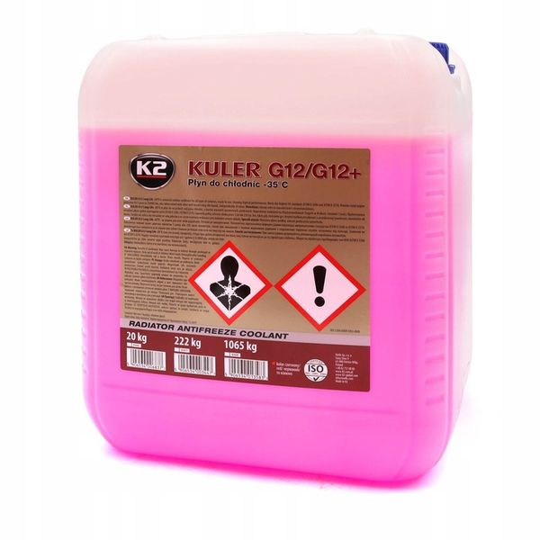 Płyn do Chłodnic K2 Kuler Czerwony 20kg zdjęcie 1