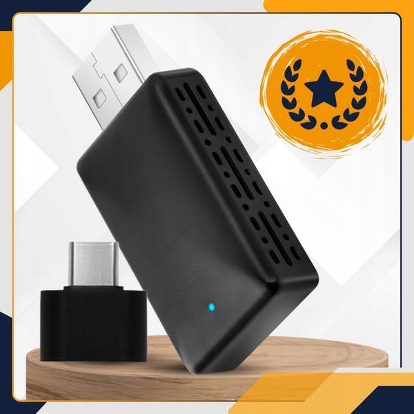 MINI ADAPTER ANDROID AUTO BEZPRZEWODOWY CARPLAY WIFI BLUETOOTH + USB C zdjęcie 10