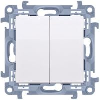 simon 10 łącznik podwójny biały - s+841256