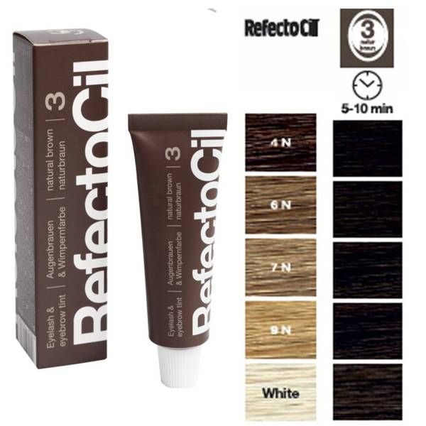 Zestaw REFECTOCIL Henna brąz Liquid 3% kieliszek zdjęcie 2