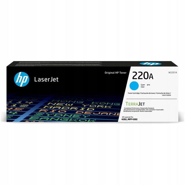 Toner HP 220A (W2201A) Cyan zdjęcie 5