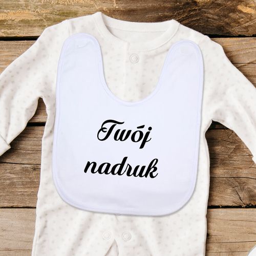 Śliniak Frotte z Twoim nadrukiem na Arena.pl