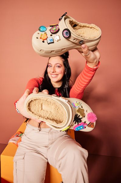 Crocs Damskie Ocieplane Buty Chodaki Platforma Classic Lined Clog 42-43 zdjęcie 10