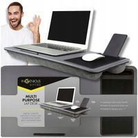 STOLIK POD LAPTOPA DO ŁÓŻKA BIURKO MOBILNE PODSTAWKA POD LAPTOPA PODKŁADKA